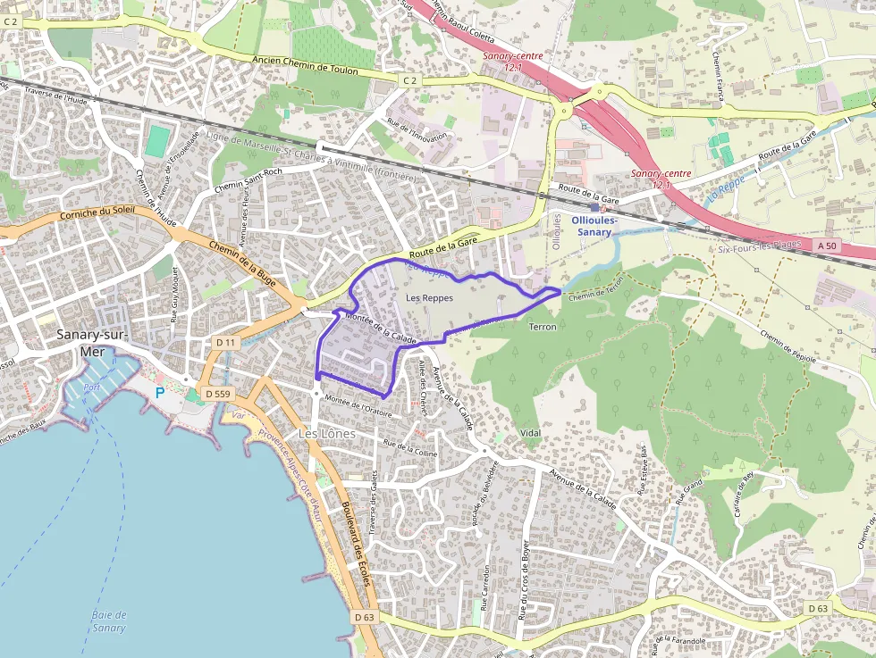 Appartement 132 m² quatre pièces à vendre à Six-Fours-les-Plages