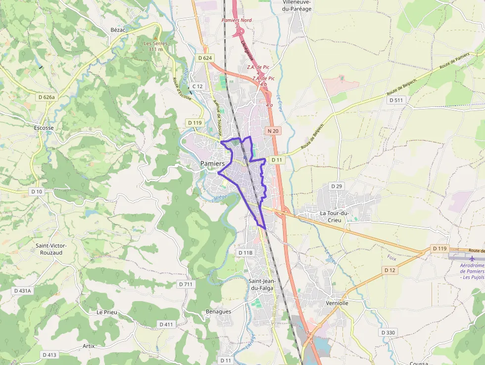 Appartement 50 m² trois pièces à vendre à Pamiers