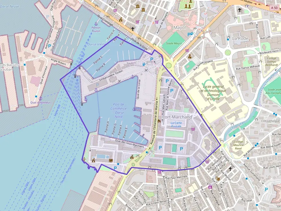 Appartement 28 m² deux pieces à vendre à Toulon