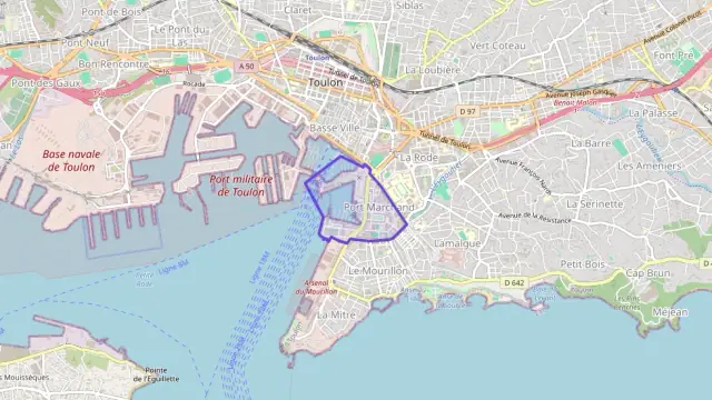 Appartement 28 m² deux pieces à vendre à Toulon