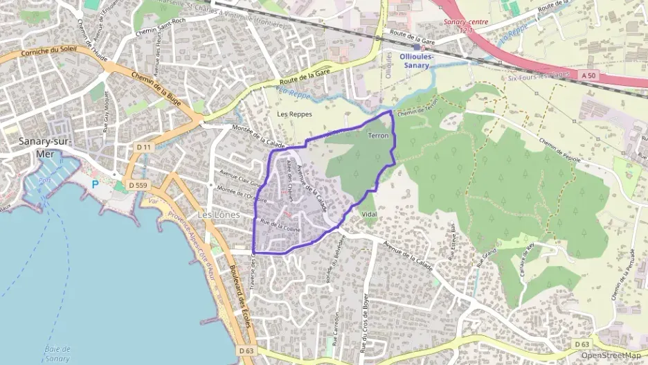 Appartement 42 m² deux pieces à vendre à Six-Fours-les-Plages