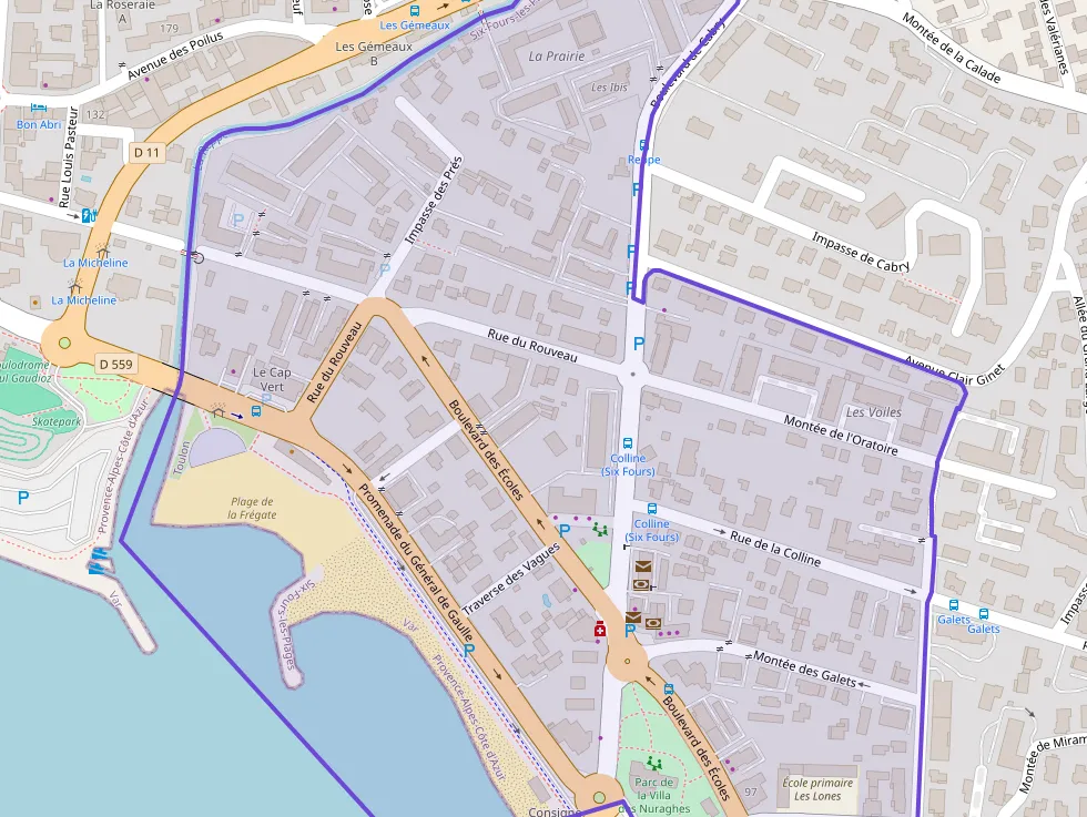 Appartement 45 m² deux pieces à vendre à Six-Fours-les-Plages