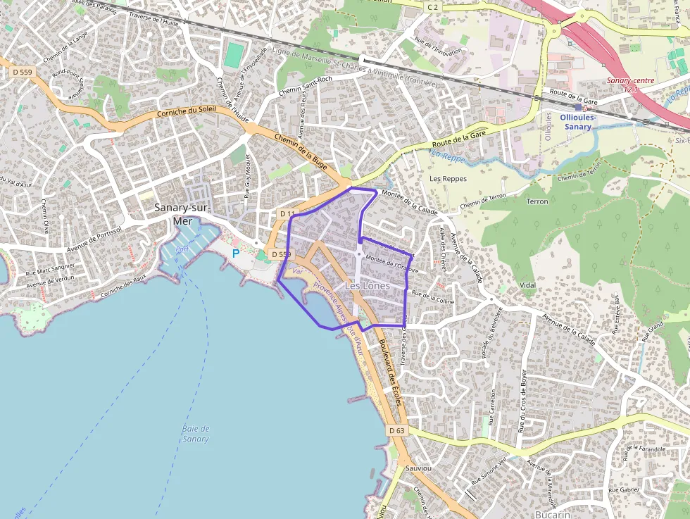 Appartement 45 m² deux pieces à vendre à Six-Fours-les-Plages