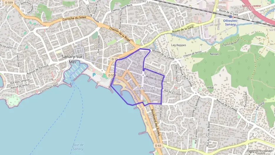 Appartement 65 m² trois pièces à vendre à Six-Fours-les-Plages