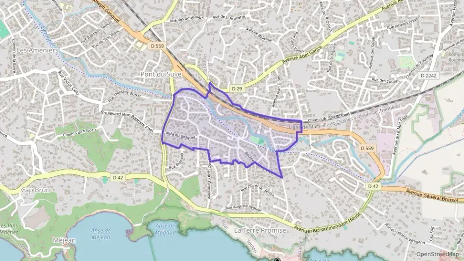 Appartement 71 m² trois pièces à vendre à La Garde