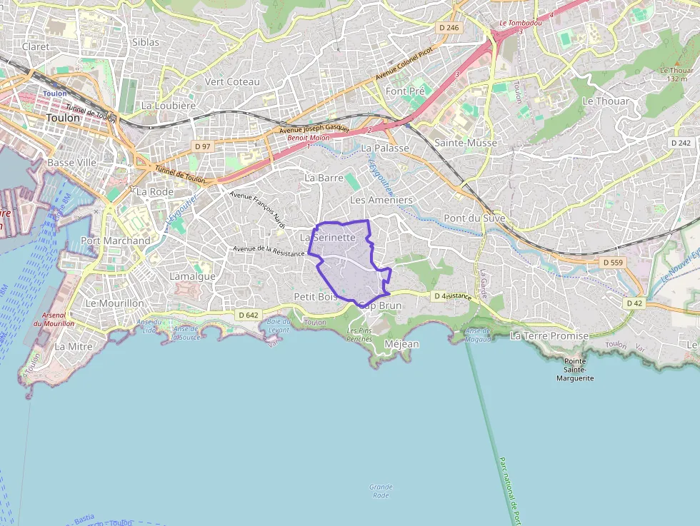 Appartement 92 m² quatre pièces à vendre à Toulon