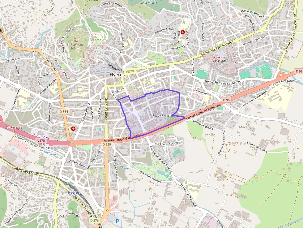 Appartement 52 m² deux pieces à vendre à Hyères