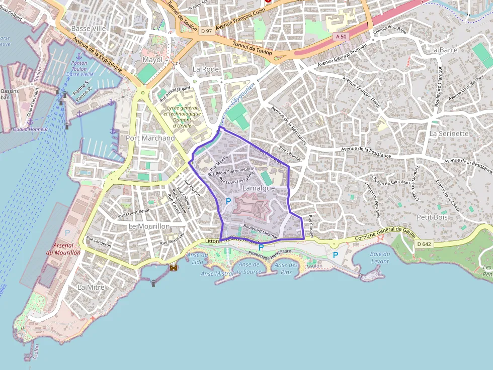 Appartement 56 m² deux pieces à vendre à Toulon