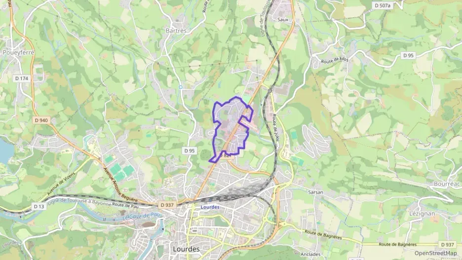Appartement 48 m² deux pieces à vendre à Lourdes
