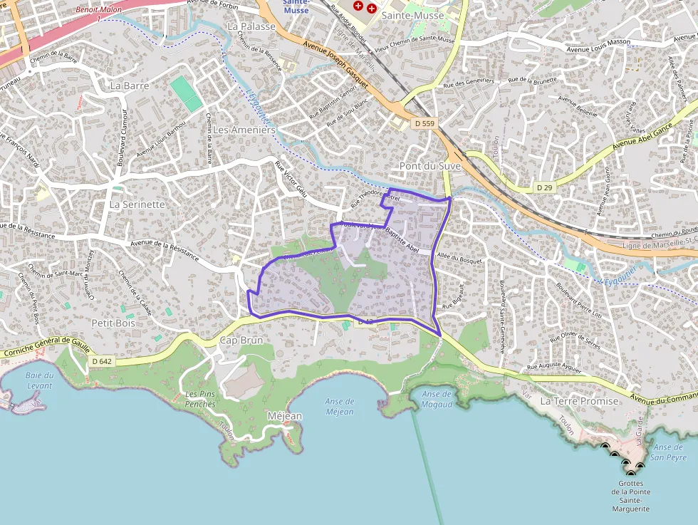 Appartement 62 m² deux pieces à vendre à Toulon