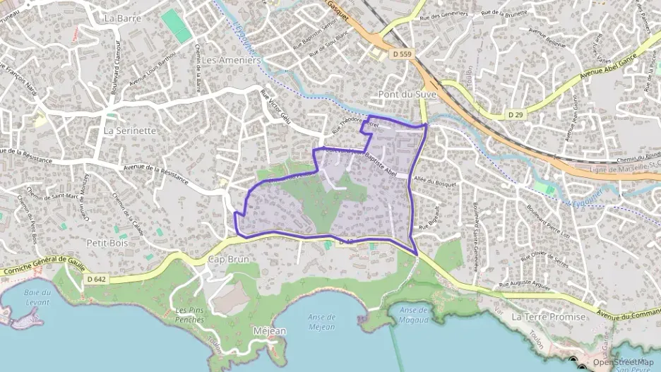 Appartement 62 m² deux pieces à vendre à Toulon