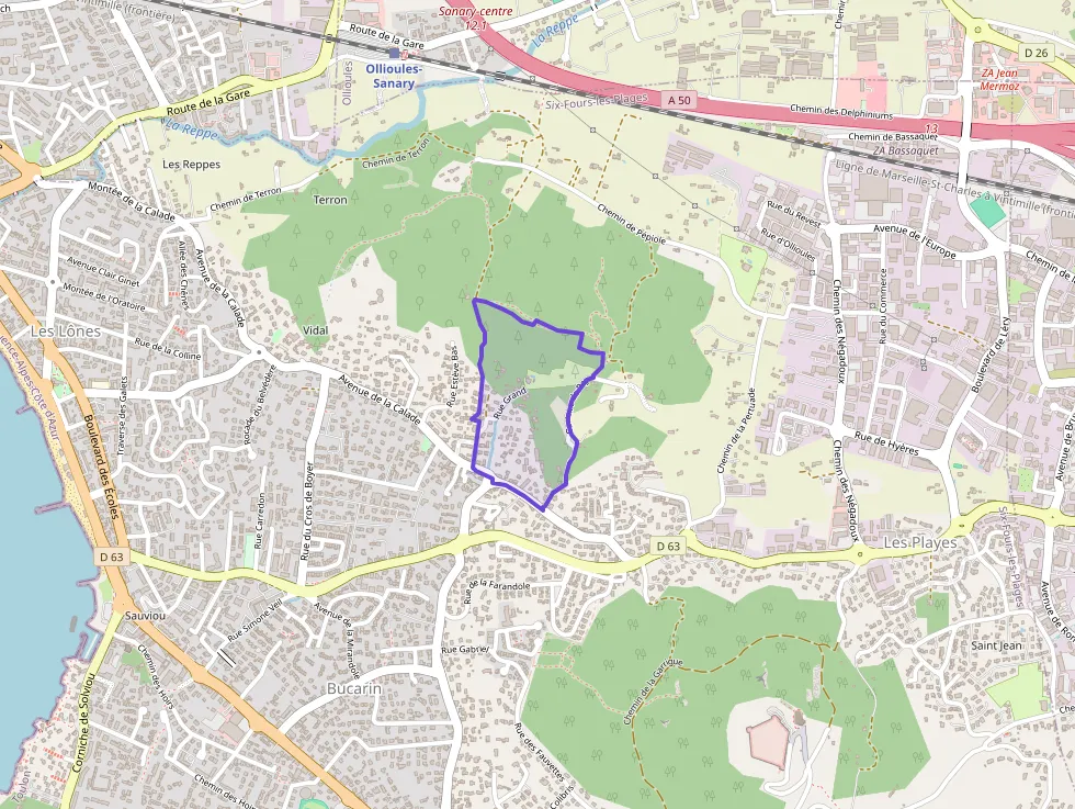 Appartement 63 m² trois pièces à vendre à Six-Fours-les-Plages