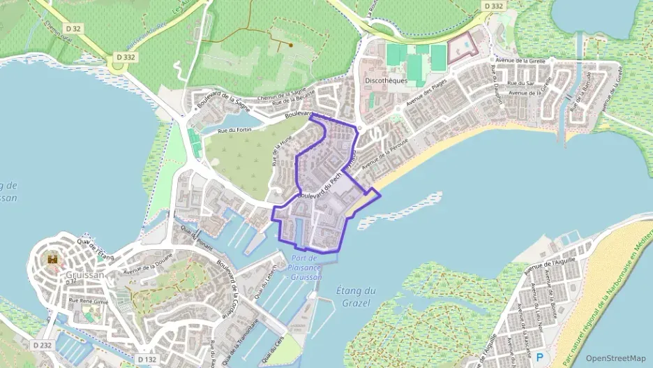 Appartement 23 m² une piece à vendre à Gruissan Appartement 23 m² une piece à vendre à Gruissan