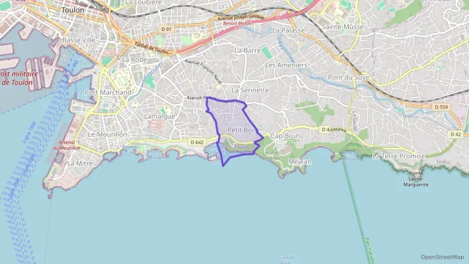 Appartement 160 m² cinq pièces à vendre à Toulon