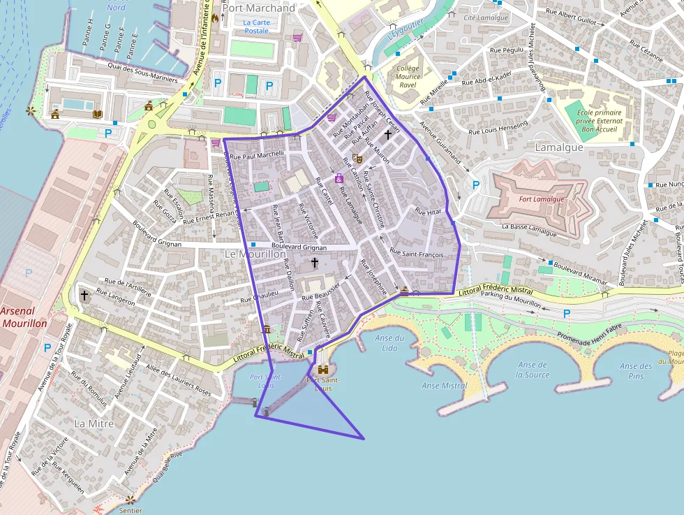 Appartement 45 m² trois pièces à vendre à Toulon