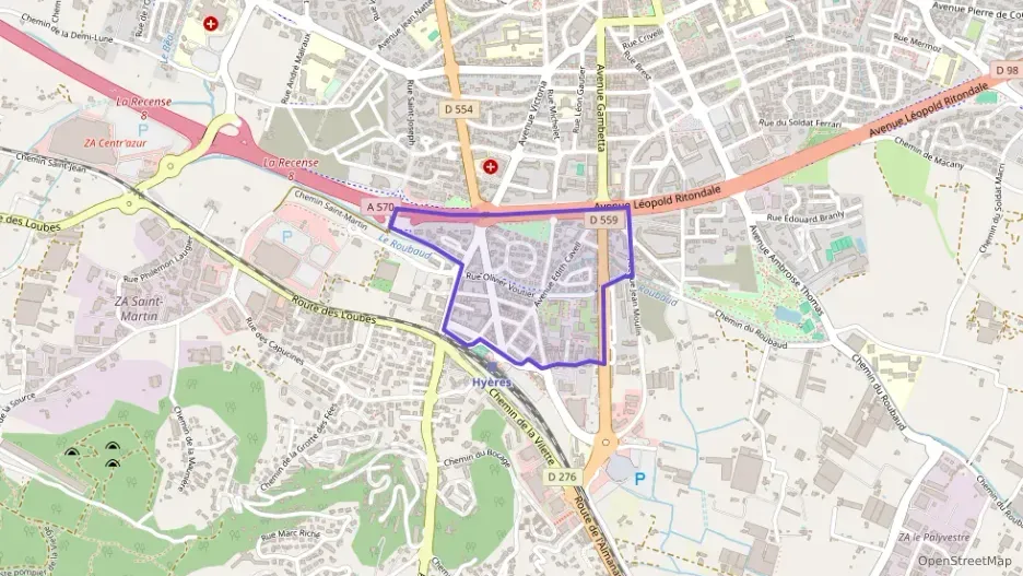 Appartement 69 m² trois pièces à vendre à Hyères