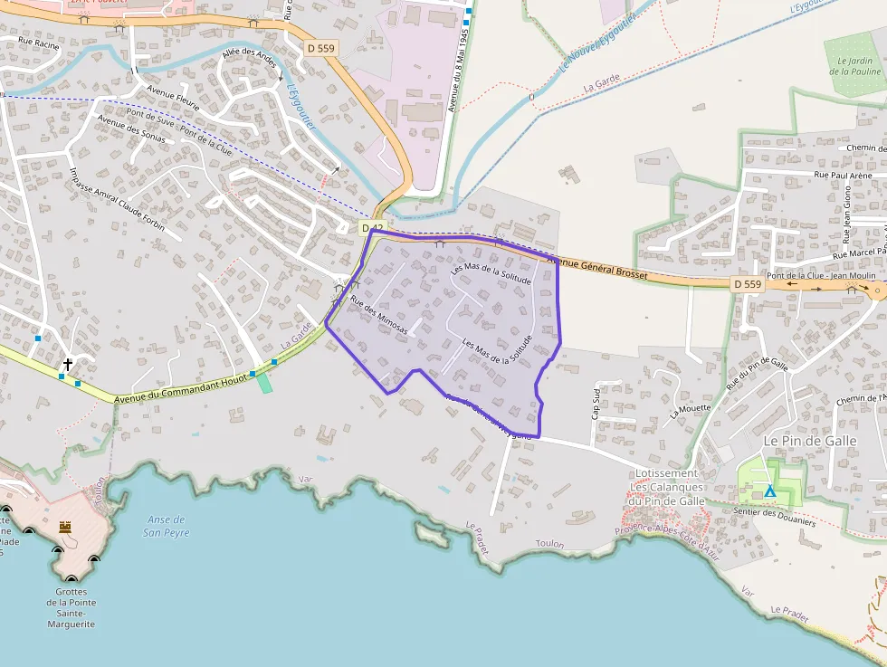 Appartement 42 m² deux pieces à vendre à Le Pradet