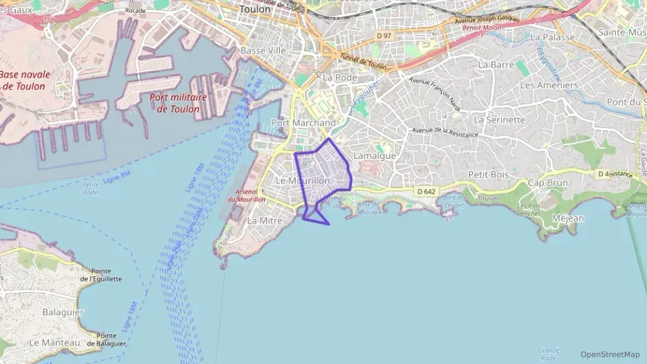 Appartement 28 m² une piece à vendre à Toulon