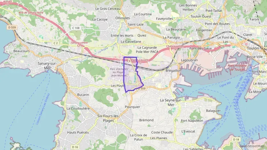 Appartement 77 m² trois pièces à vendre à La Seyne-sur-Mer