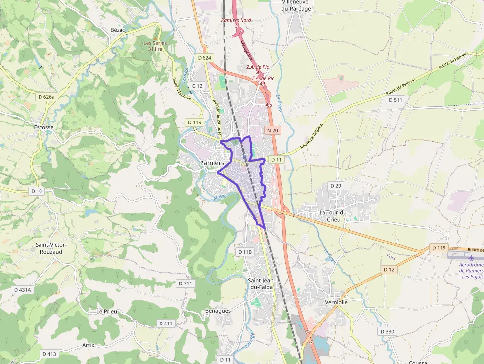 Appartement 65 m² quatre pièces à vendre à Pamiers