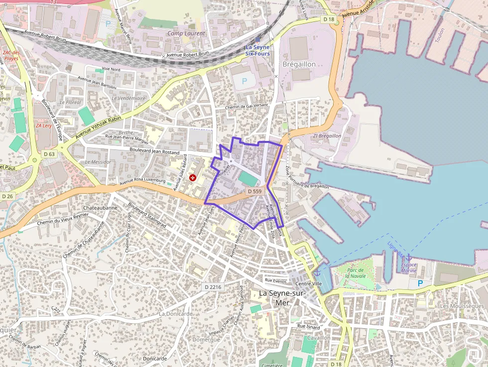 Appartement 62 m² trois pièces à vendre à La Seyne-sur-Mer