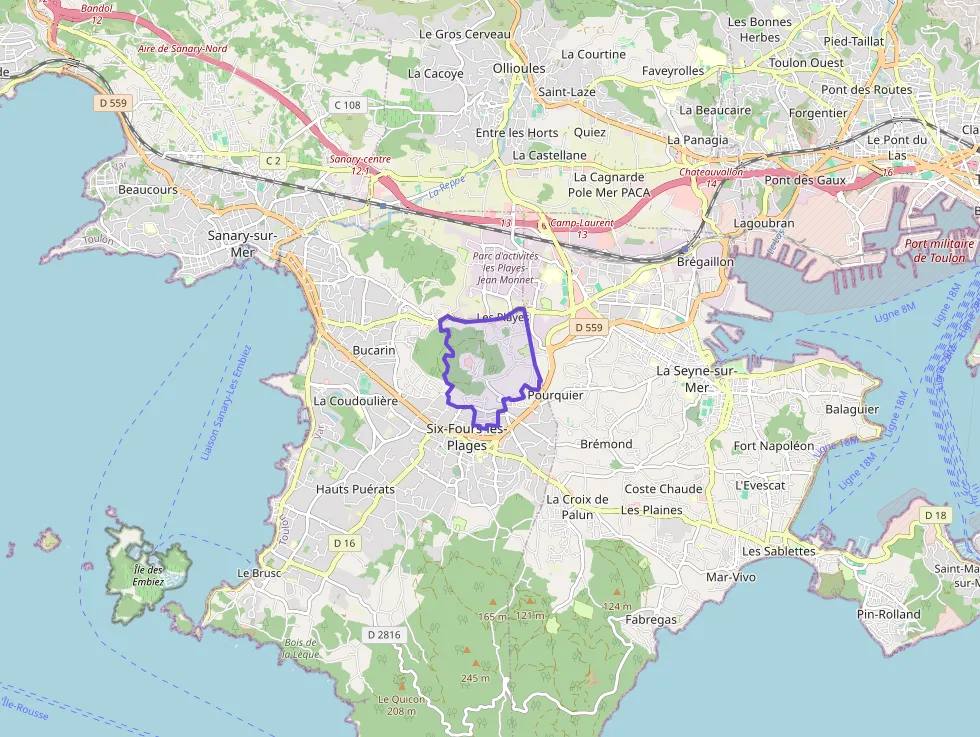 Appartement 69 m² trois pièces à vendre à Six-Fours-les-Plages