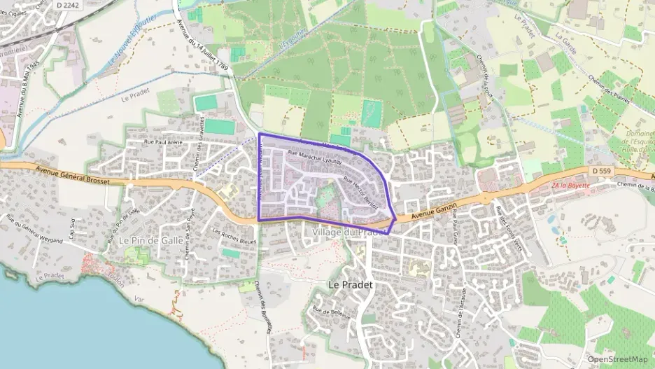 Appartement 56 m² trois pièces à vendre à Le Pradet