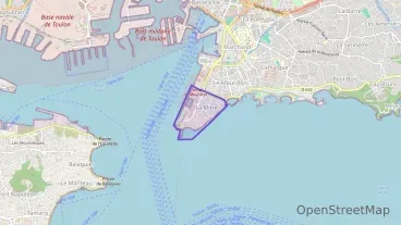 Appartement de trois pièces 53 m² à vendre  à Toulon