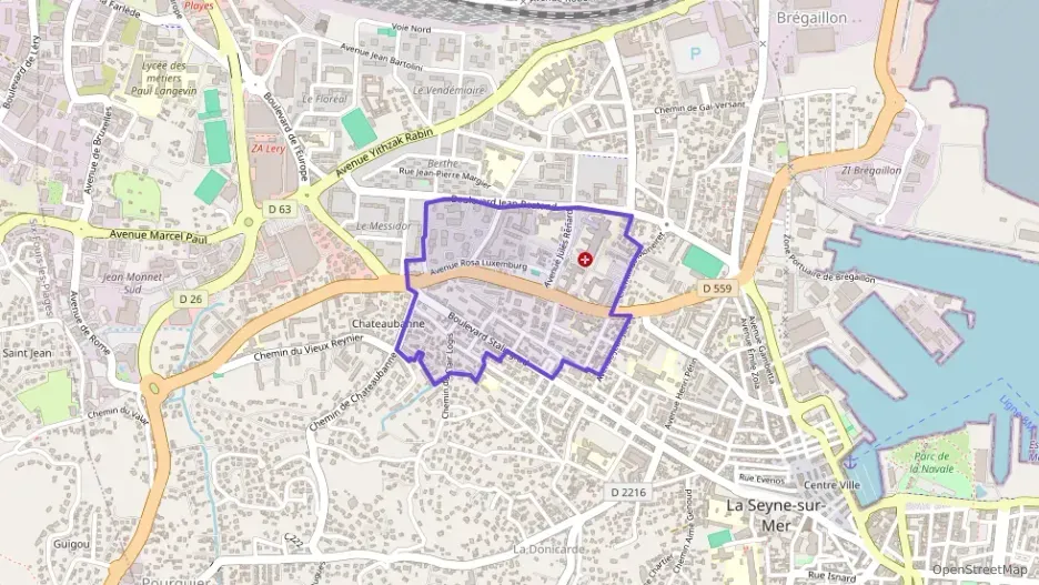 Appartement 55 m² trois pièces à vendre à La Seyne-sur-Mer