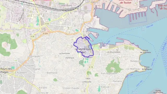 Appartement 59 m² trois pièces à vendre à La Seyne-sur-Mer