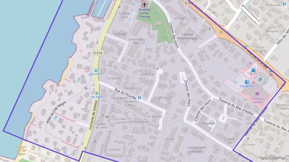 Appartement 76 m² quatre pièces à vendre à Six-Fours-les-Plages