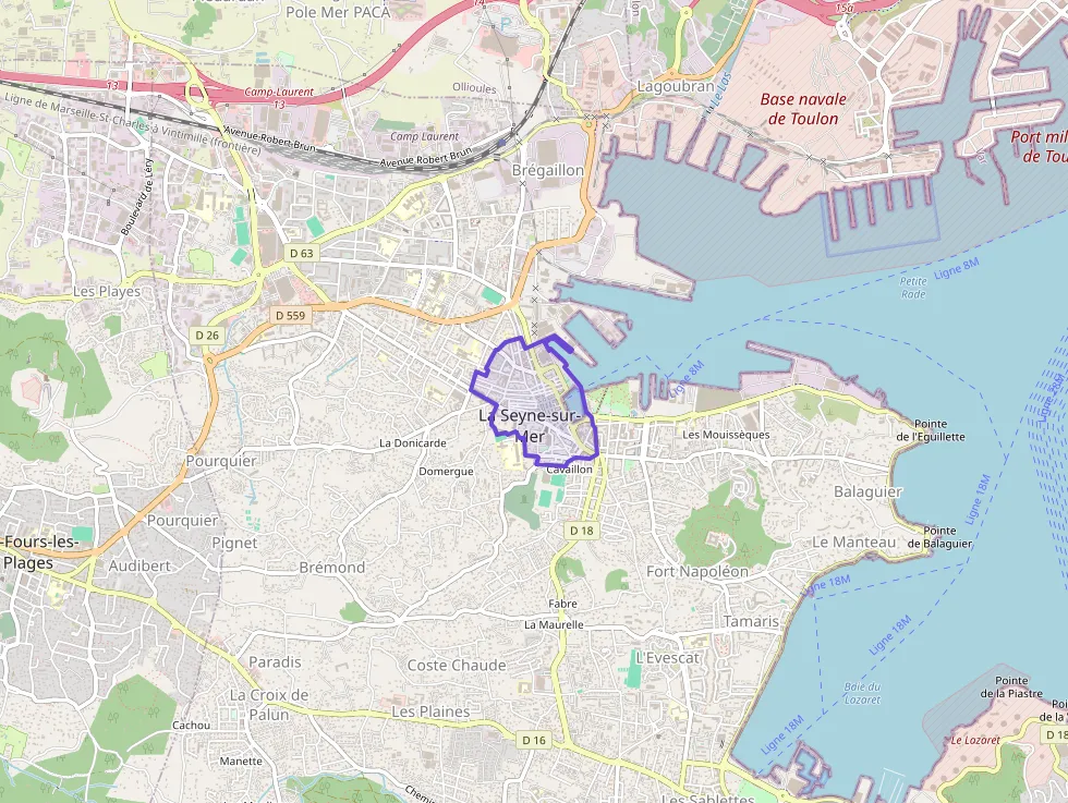 Appartement 44 m² deux pieces à vendre à La Seyne-sur-Mer