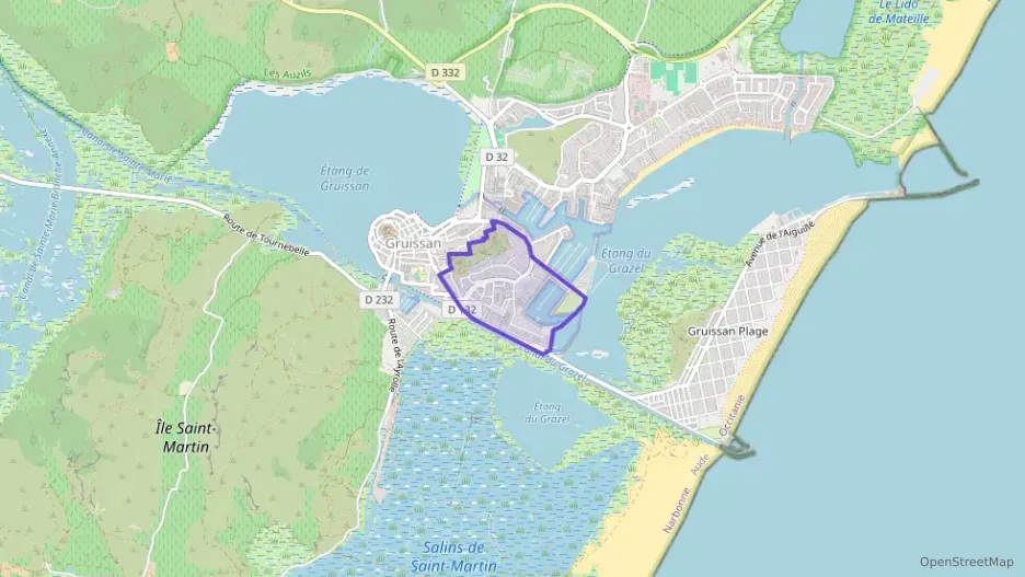 Appartement 31 m² deux pieces à vendre à Gruissan