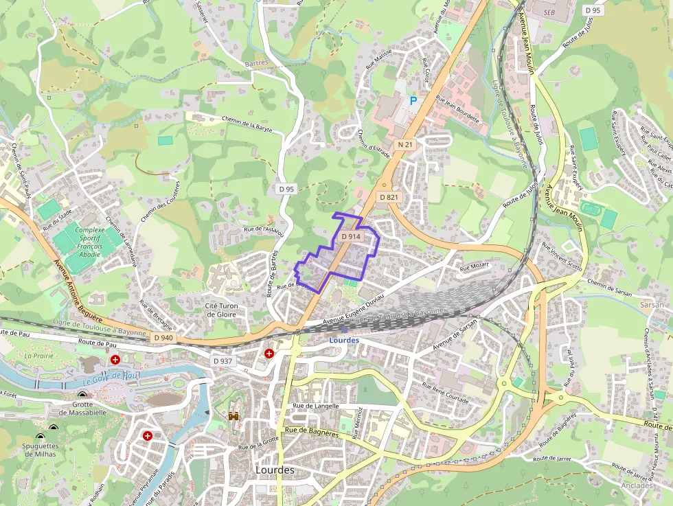 Appartement 44 m² deux pieces à vendre à Lourdes