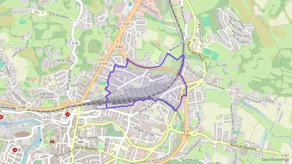 Appartement 80 m² trois pièces à vendre à Lourdes