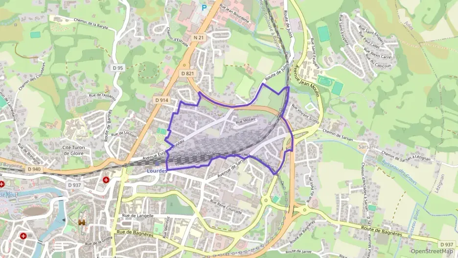 Appartement 83 m² quatre pièces à vendre à Lourdes