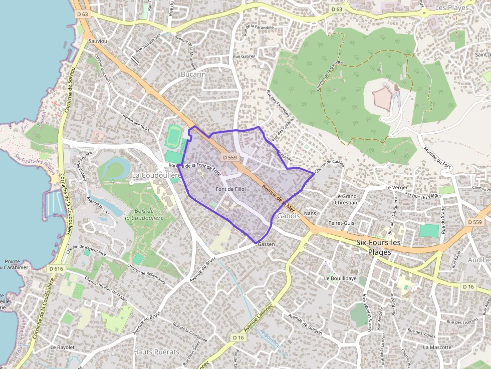 Appartement 76 m² quatre pièces à vendre à Six-Fours-les-Plages