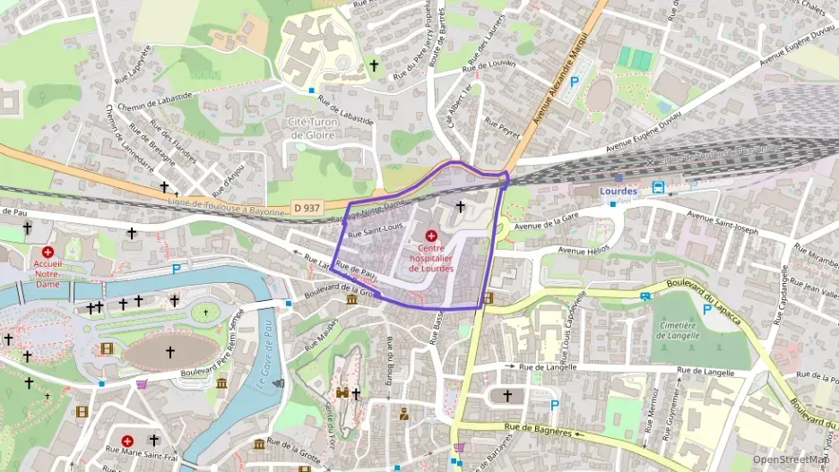 Appartement 43 m² deux pieces à vendre à Lourdes