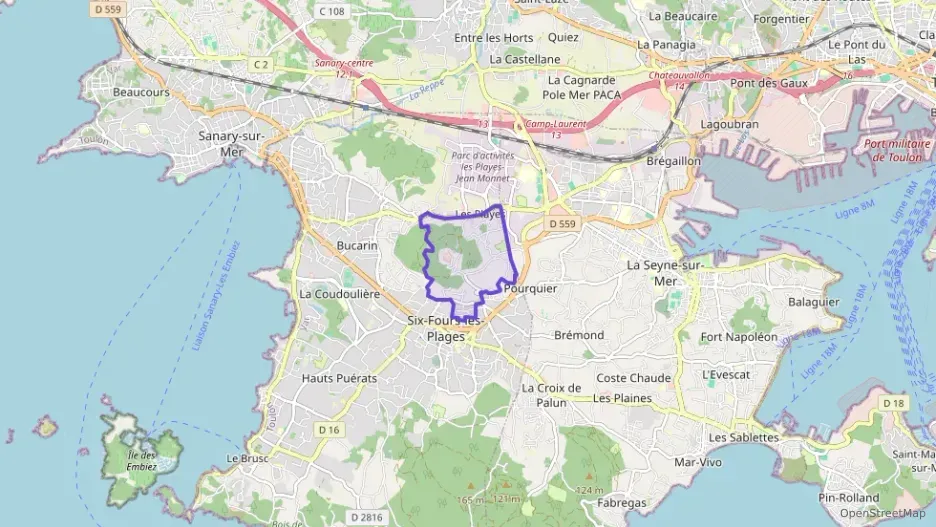 Appartement 73 m² quatre pièces à vendre à Six-Fours-les-Plages