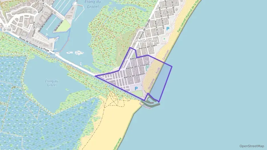 Appartement 83 m² trois pièces à vendre à Gruissan