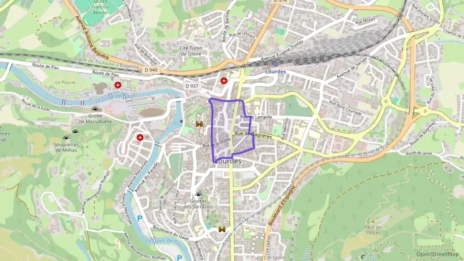 Appartement 53 m² trois pièces à vendre à Lourdes Appartement 53 m² trois pièces à vendre à Lourdes
