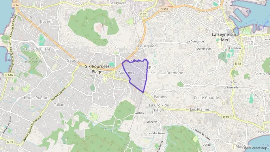 Appartement 54 m² trois pièces à vendre à Six-Fours-les-Plages Appartement 54 m² trois pièces à vendre à Six-Fours-les-Plages