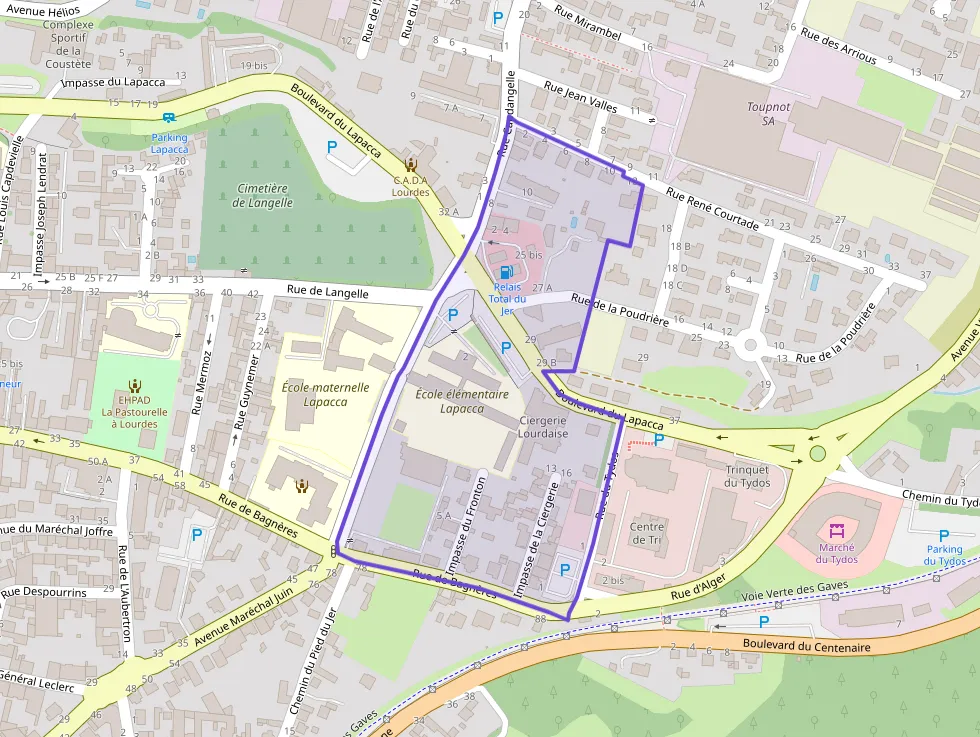 Appartement 60 m² trois pièces à vendre à Lourdes