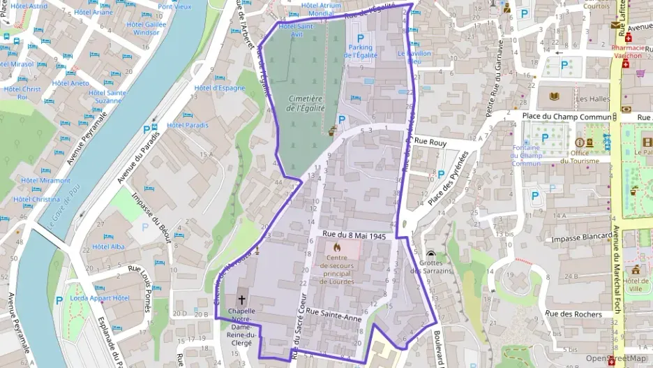 Appartement 52 m² deux pieces à vendre à Lourdes