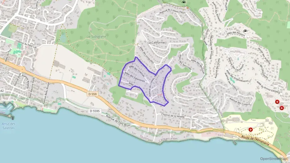 Appartement 93 m² quatre pièces à vendre à Carqueiranne