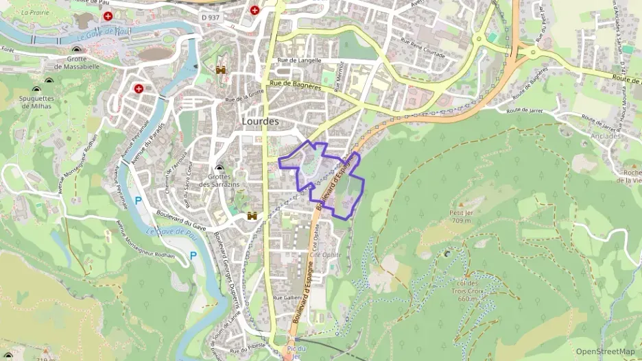 Appartement 33 m² deux pieces à vendre à Lourdes Appartement 33 m² deux pieces à vendre à Lourdes