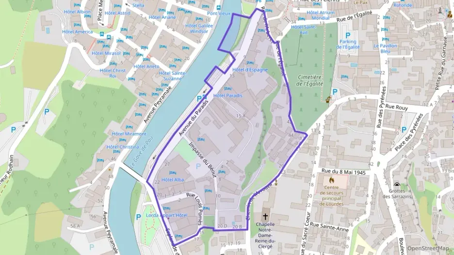 Appartement 24 m² une piece à vendre à Lourdes Appartement 24 m² une piece à vendre à Lourdes