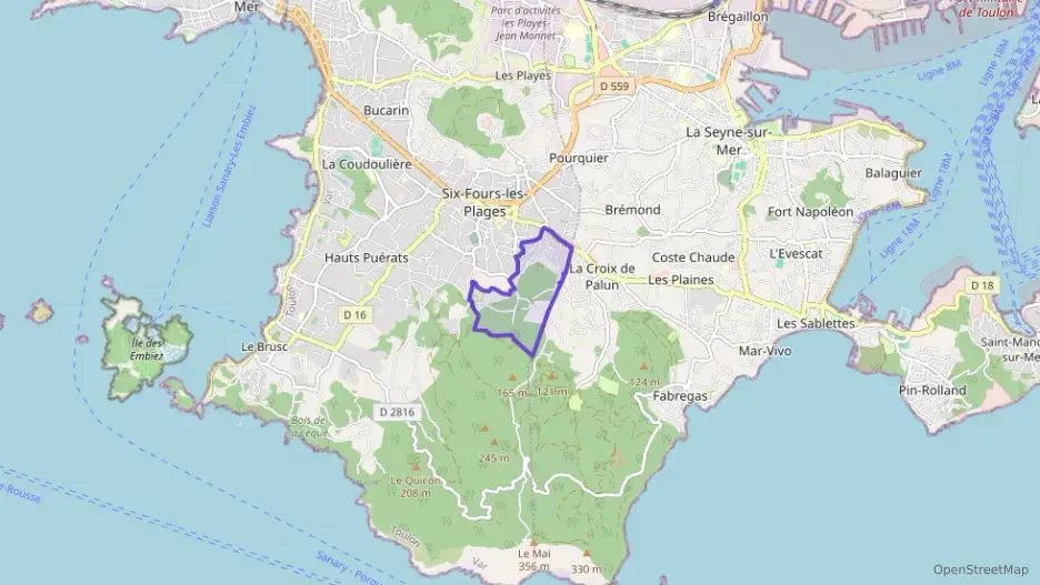 Appartement 43 m² deux pieces à vendre à Six-Fours-les-Plages