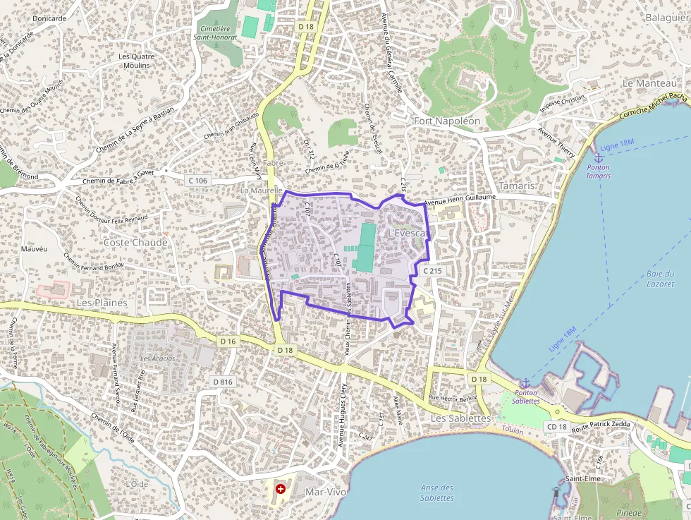 Appartement 57 m² trois pièces à vendre à La Seyne-sur-Mer