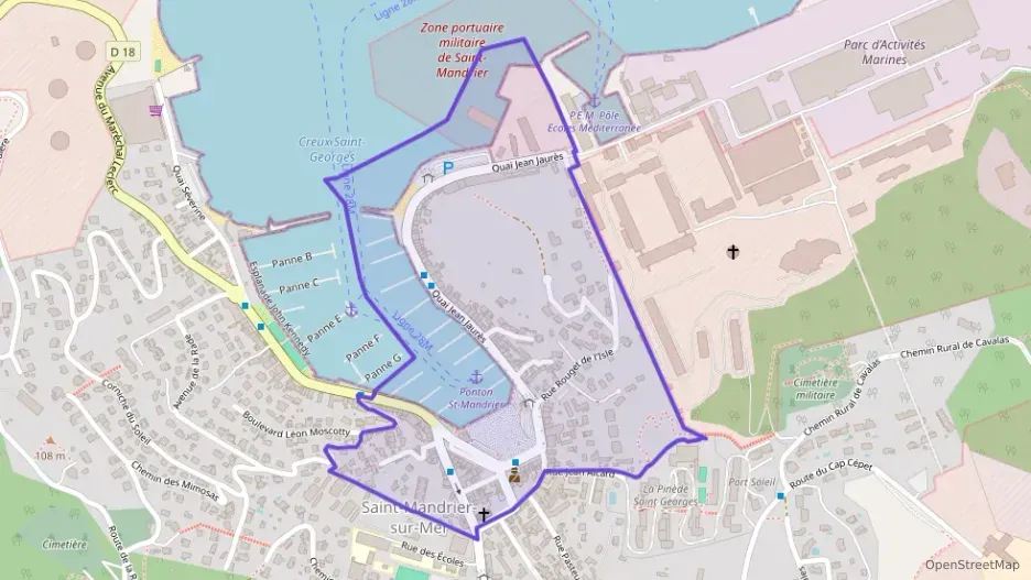 Appartement 70 m² deux pieces à vendre à Saint-Mandrier-sur-Mer
